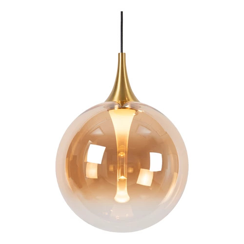Lucide GISELA - Pendant light - LED Dim. - 5x4W 2700K - With replaceable LED module - Amber - Premium - detail 1